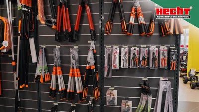 Záhradné nožnice HECHT: Presný strih pre zdravé stromy a kríky