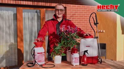 Postrekovače HECHT: Starostlivosť o rastliny jednoducho a efektívne