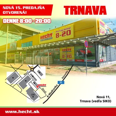 Otvorili sme novú predajňu v Trnave
