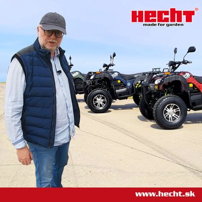 Štvorkolka HECHT je prvou cenou súťaže s ťahačom MERCEDES-BENZ