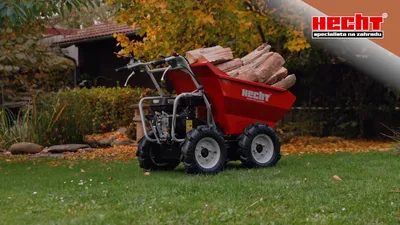 Fúriky a transportéry HECHT: Jednoduchý a pohodlný presun materiálu