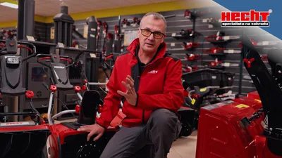 Snežné frézy HECHT: Upratovanie snehu bez námahy