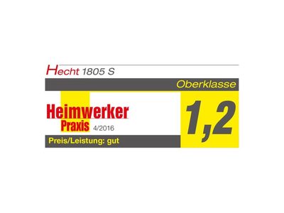 Heimwerker Praxis Test Hecht 1805 S