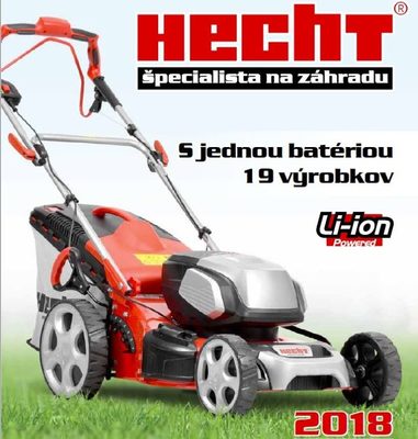 Nový katalóg produktov HECHT - leto 2018
