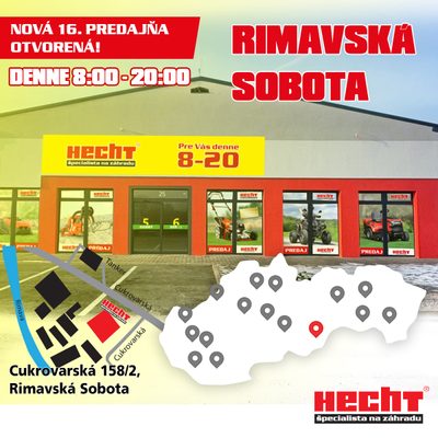 Otvorili sme novú predajňu v Rimavskej Sobote