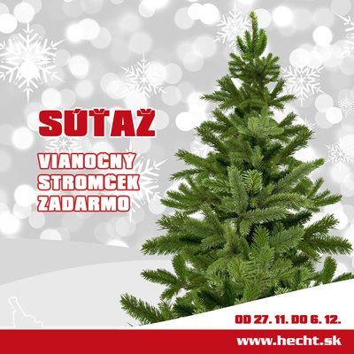 Vyhrajte vianočný stromček