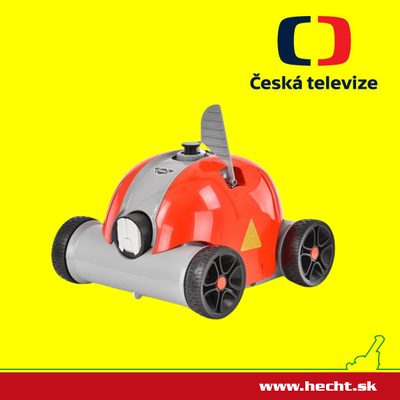 TV TIP: Automatický bazénový vysávač HECHT BLUESEA 80 v programe POLOPATE!