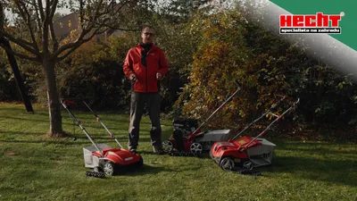 Vertikutátory HECHT: Tajomstvo hustého a zeleného trávnika