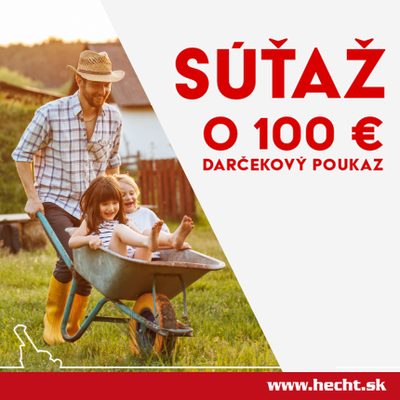 Vyhrajte 100 € darčekový poukaz