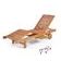 HECHT RESORT A - Polohovateľné lehátko