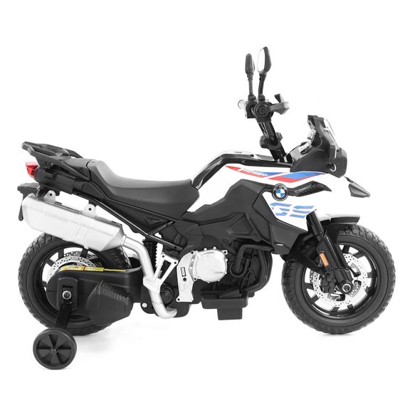 Bočný pohľad na accu motorku BMW F850GS