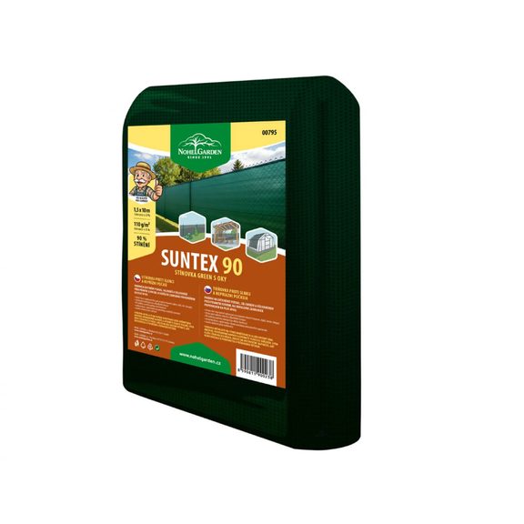Tieniaca textília PE SUNTEX 90 S OKY GREEN 1,5 x 10 m