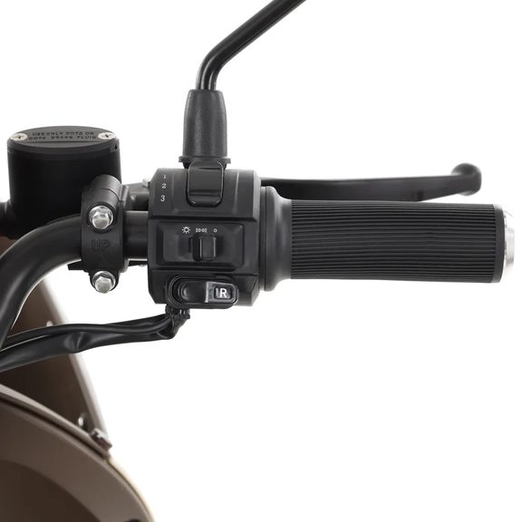 Pravé riadidlo s prepínačom HECHT ELEGANTE