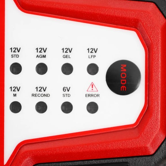 Prepínač módov na nabíjačke HECHT 2019