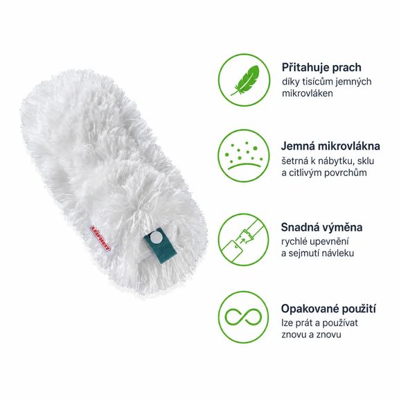 Vlastnosti prachovky Superduster