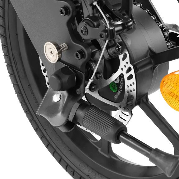 Zadná kotúčová brzda HECHT COMPOS MINI GREY