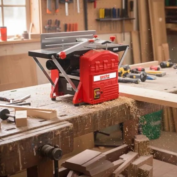 Hobľovačka HECHT 8751 v dielni