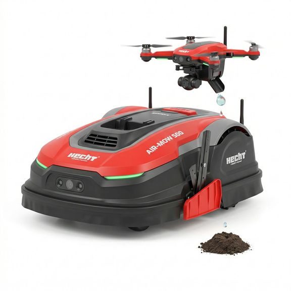 Robotická kosačka - HECHT AIR FLOW 5000 s DRONOM
