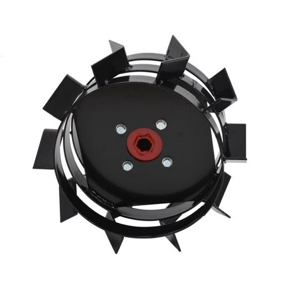 Chytenie hriadele skrutkami umožnia pripevnenie závažia