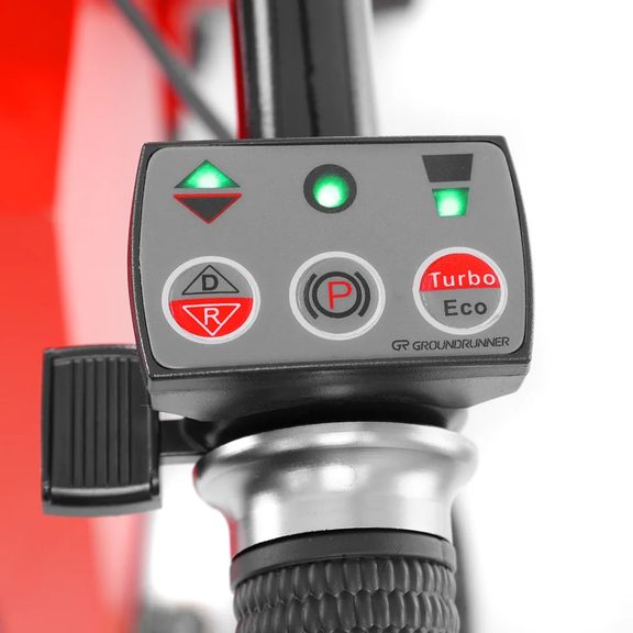 Ovládanie pojazdu, parkovacia brzda a mód prevádzky na HECHT 2625