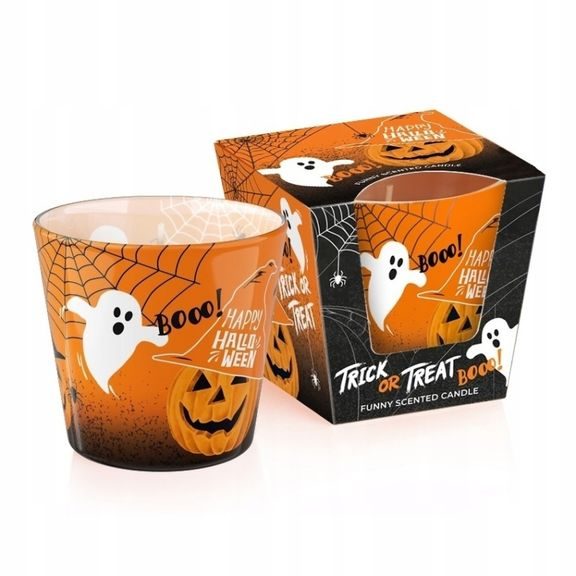 Vonná sviečka v skle Halloween