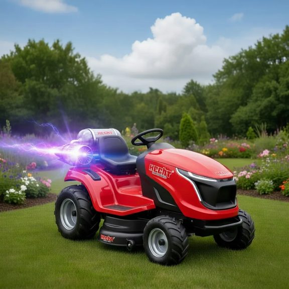 Záhradný traktor na vodík - HECHT GARDEN F1 GT