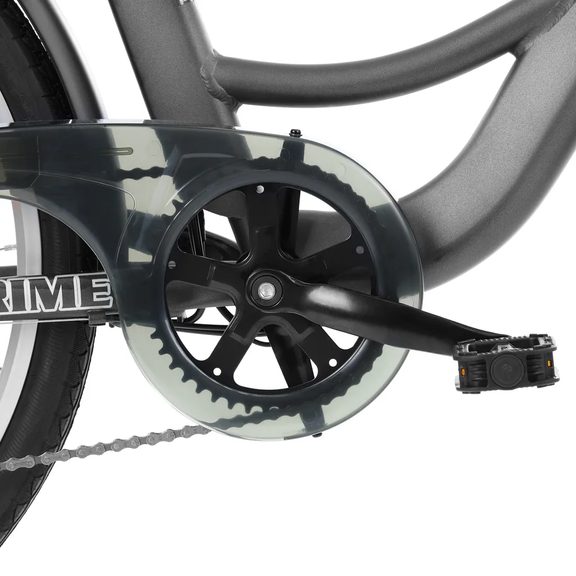 Predné ozubené koliesko s pedálom  HECHT PRIME GREY