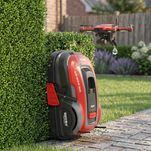 Robotická kosačka - HECHT AIR FLOW 5000 s DRONOM