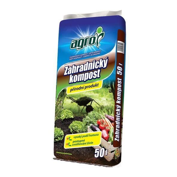 AGRO ZÁHRADNÍCKY KOMPOST 50 L