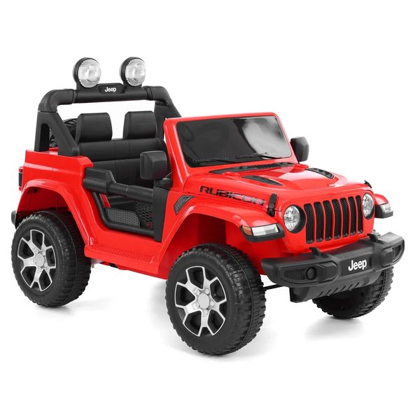 AKUMULÁTOROVÉ AUTÍČKO - JEEP WRANGLER RUBICON RED