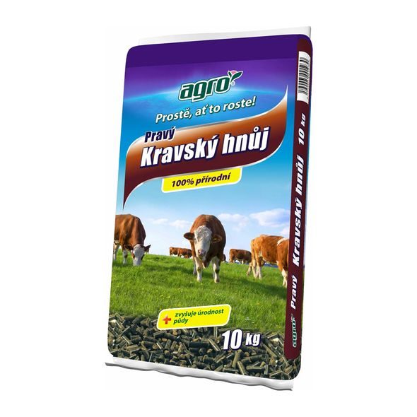 AGRO KRAVSKÝ HNOJ 10 KG