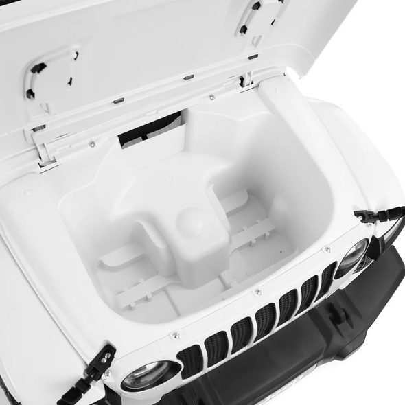 PREDNÝ KUFOR S ÚLOŽNÝM PRIESTOROM JEEP WRANGLER RUBICON WHITE