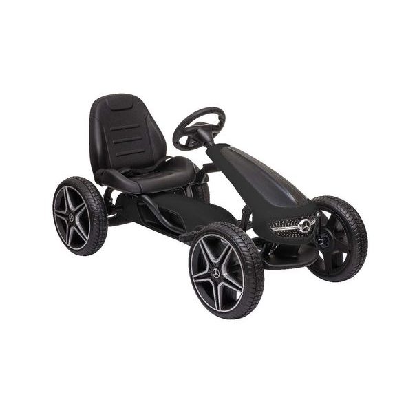 ŠLIAPACIA MOTOKÁRA - MERCEDES BENZ PEDAL GO KART BLACK