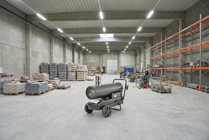 Naftové teplovzdušné turbíny: Okamžité teplo tam, kde ho najviac potrebujete