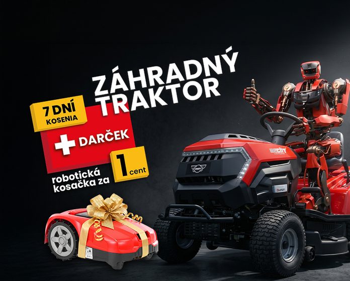 7 DNÍ KOSENIA - ROBOTICKÁ KOSAČKA ZADARMO K TRAKTOROM