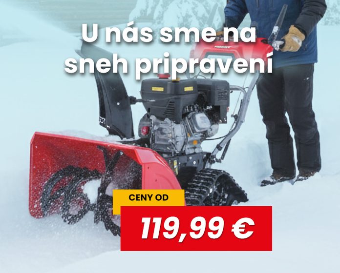 U nás sme na sneh pripravení