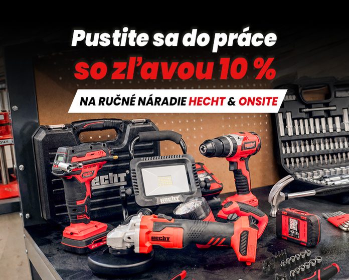 Zľava 10% na náradie