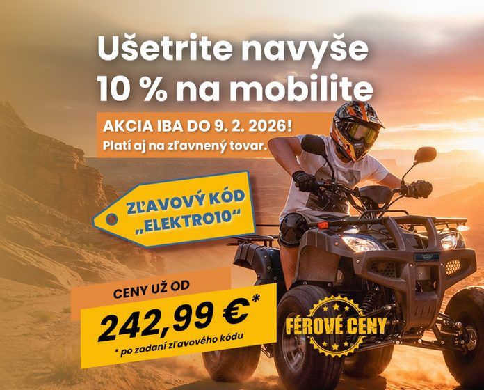 Ušetrite navyše 10 % na mobilite