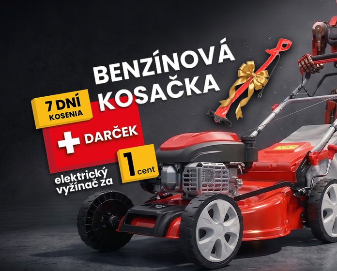 7 DNÍ KOSENIA - VYŽÍNAČ ZADARMO K BENZÍNOVÝM KOSAČKÁM