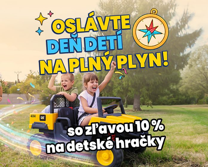 Oslávte Deň detí so zľavou 10 %