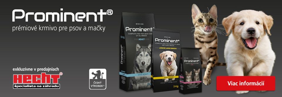prémiové krmivo pre psov a mačky