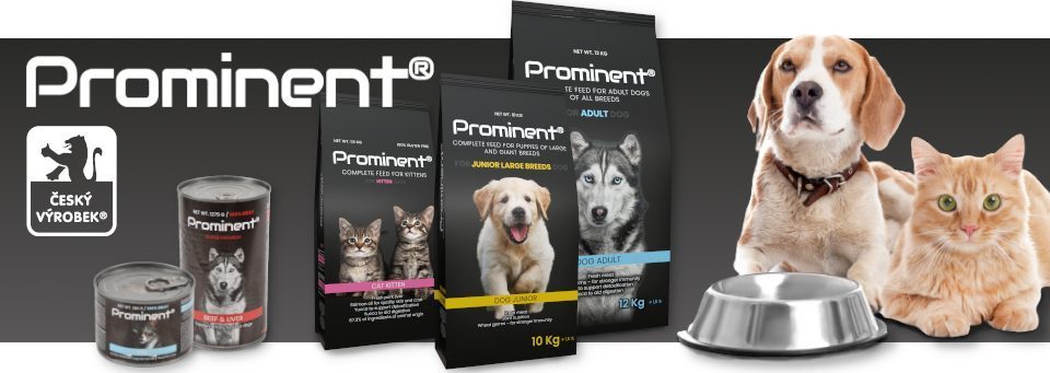 banner prominent krmivo