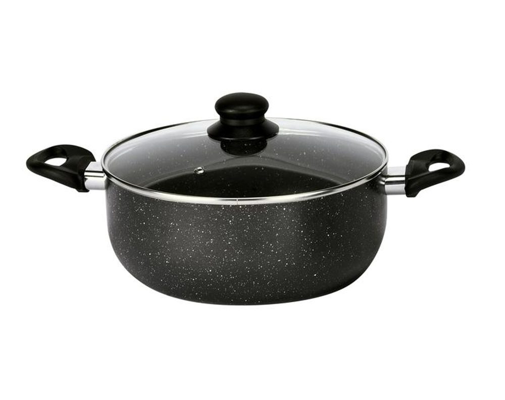 Levně TORO KASTROL SE SKLENĚNOU POKLICÍ, PRŮMĚR 24 CM