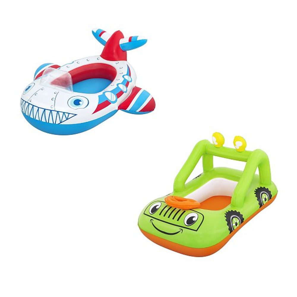 Levně Bestway Nafukovací člun Baby - autíčko, letadélko