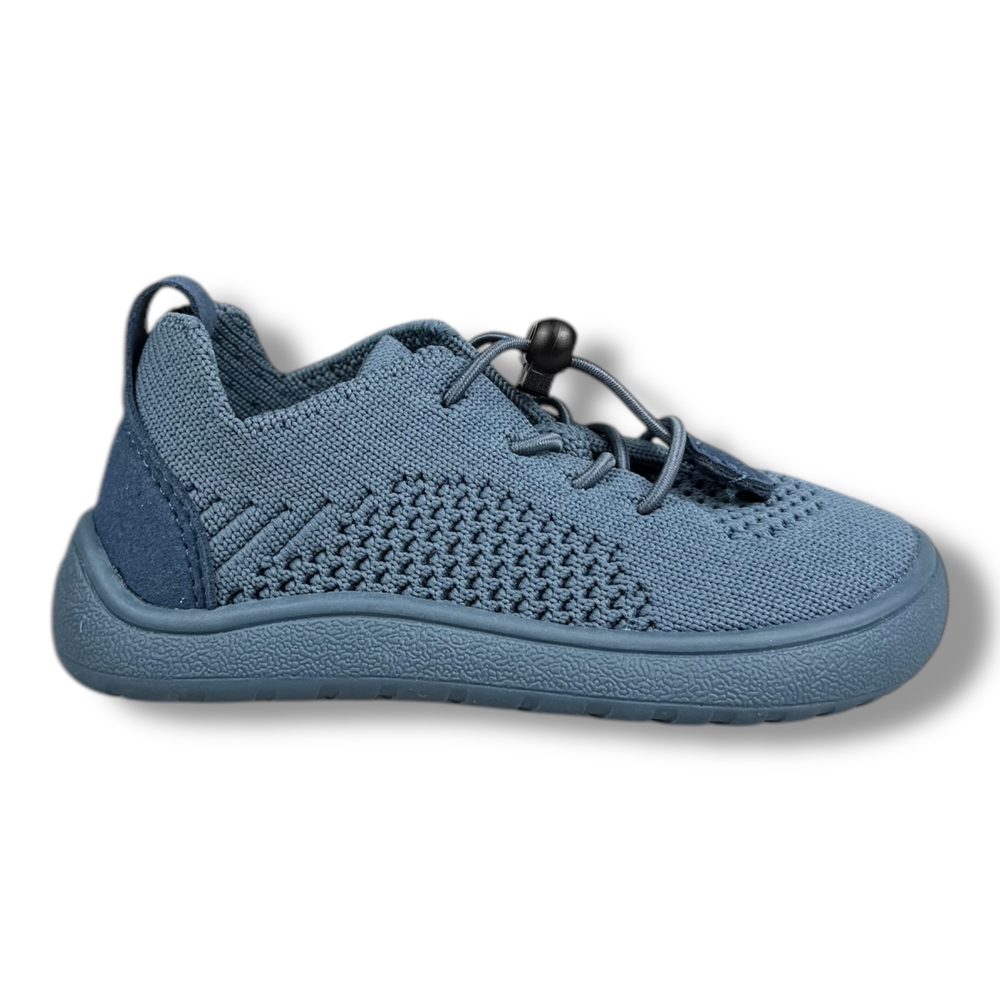 Levně Protetika Dětská plátěná obuv BAREFOOT - modré - 19
