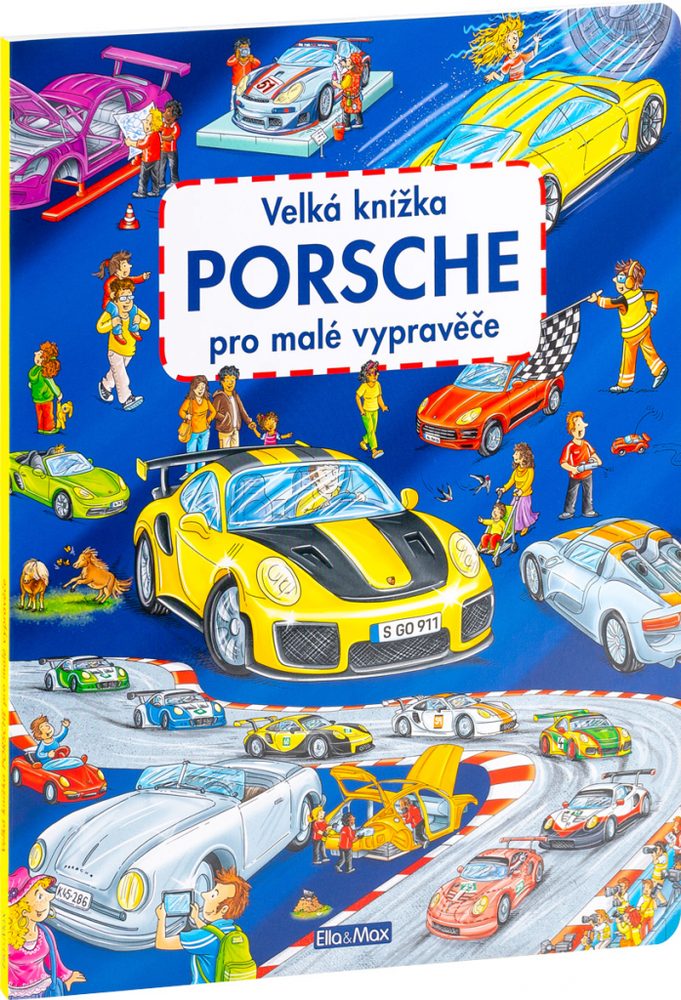 Presco Group Velká knížka PORSCHE pro malé vypravěče