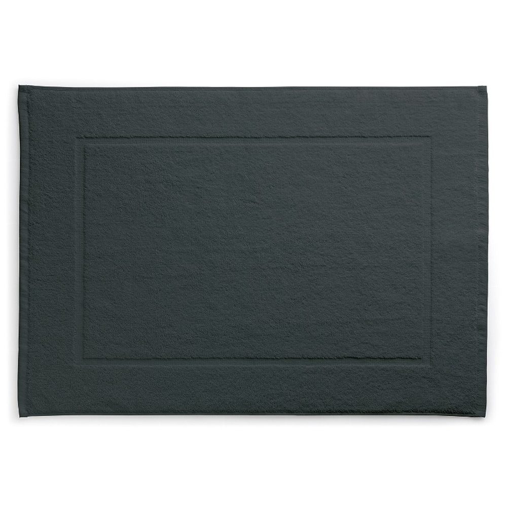 Levně KELA Koupelnová předložka LADESSA antracit 60x100 cm KL-23484