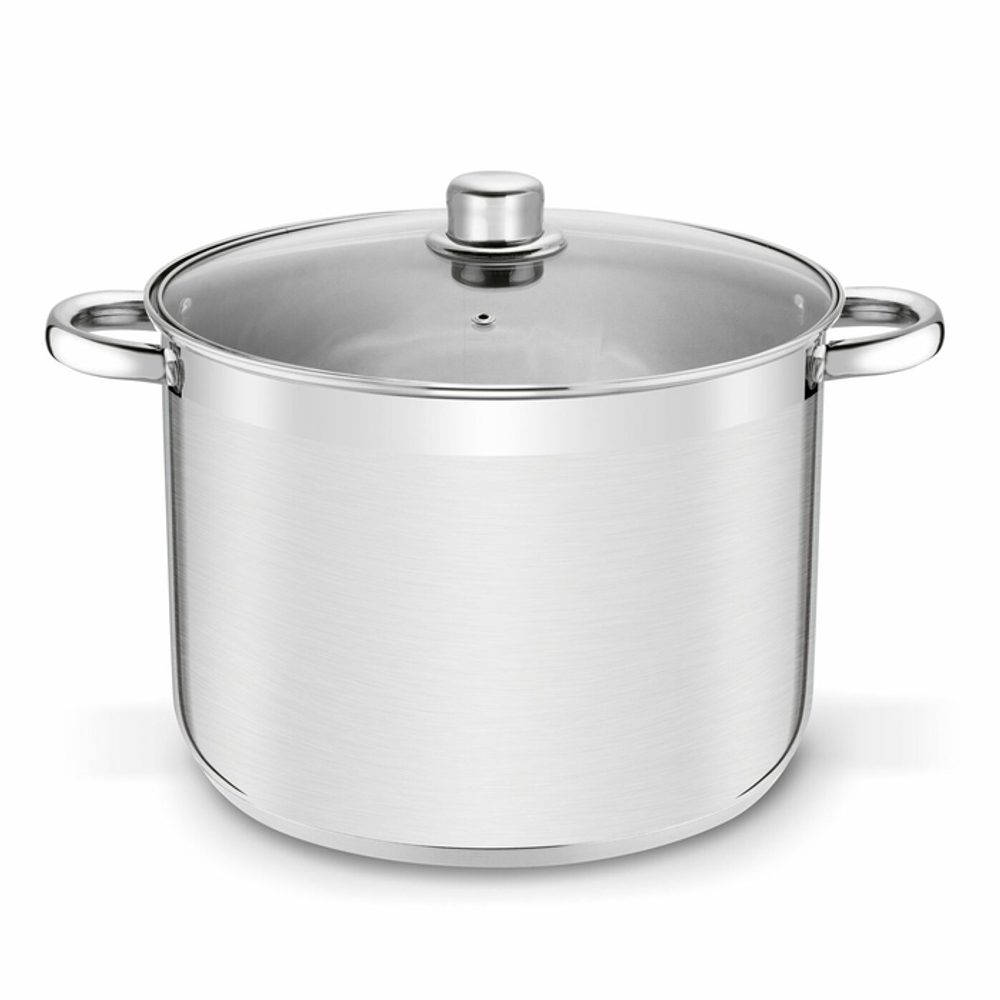 Levně hrnec d28x21cm+PO sklo, (12,0l) GASTRO PROSTY, indukce, NR