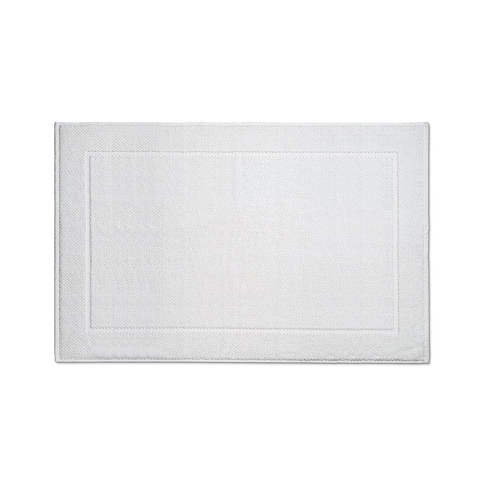 Levně KELA Koupelnová předložka LAVINIA 100% biobavlna bílá 60x100 cm KL-23914
