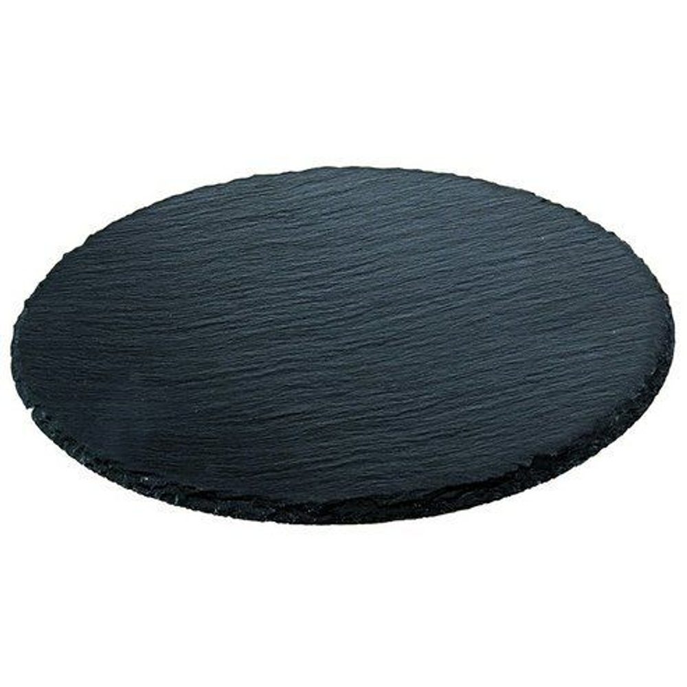 Levně Podnos břidlice kulatý 33cm